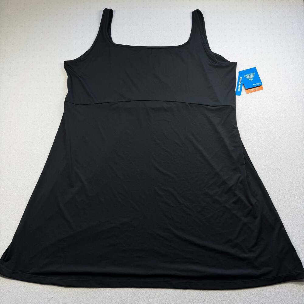 Columbia Freezer III Dress Womens 3X Black Omni-Shade Sleeveless NWT